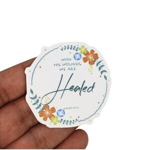 Sticker Bundles 12x$16 Religious Christian Bible Verse Isaiah 53:5